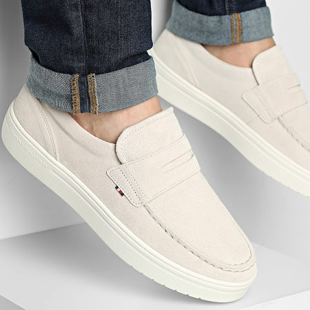Tommy Hilfiger - Mocassins Modern Light Hybrid Suede Loafer 5786 Classic Beige