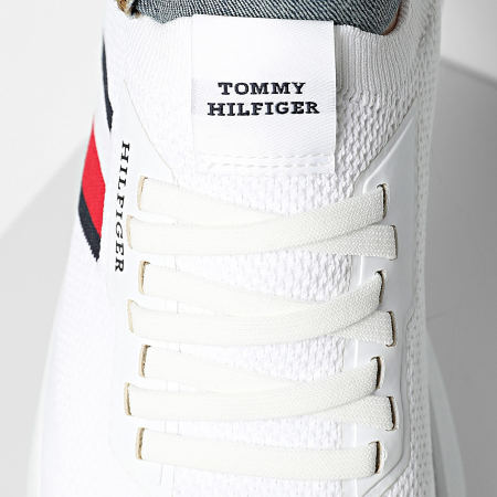 Tommy Hilfiger - Baskets Lightweight Knitted Runner 5756 White