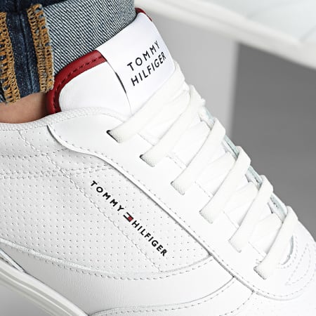 Tommy Hilfiger - Baskets Lopro Leather 5827 White