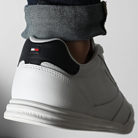 Tommy Hilfiger - Baskets Lopro Leather 5827 White