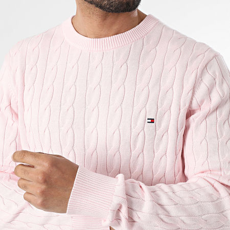 Tommy Hilfiger - Pull Classic Cable 3132 Rose