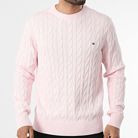 Tommy Hilfiger - Pull Classic Cable 3132 Rose