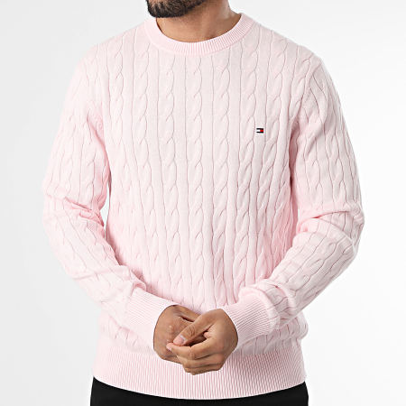 Tommy Hilfiger - Pull Classic Cable 3132 Rose
