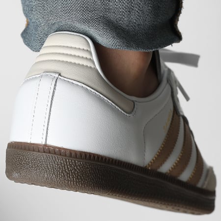 Adidas Originals - Baskets Samba OG JR0912 Cloud White Cardboard Gum
