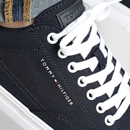 Tommy Hilfiger - Baskets Vulc Core Rwb Long Lace CVS 5813 Desert Sky