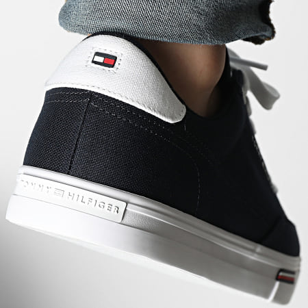 Tommy Hilfiger - Baskets Vulc Core Rwb Long Lace CVS 5813 Desert Sky