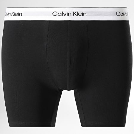 Calvin Klein - Lot De 5 Boxers NB4395 Noir Gris Vert Bleu