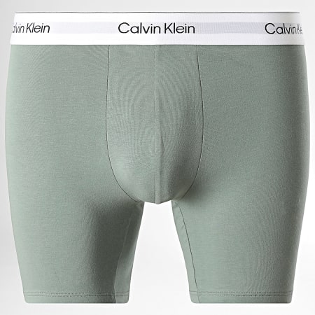 Calvin Klein - Lot De 5 Boxers NB4395 Noir Gris Vert Bleu