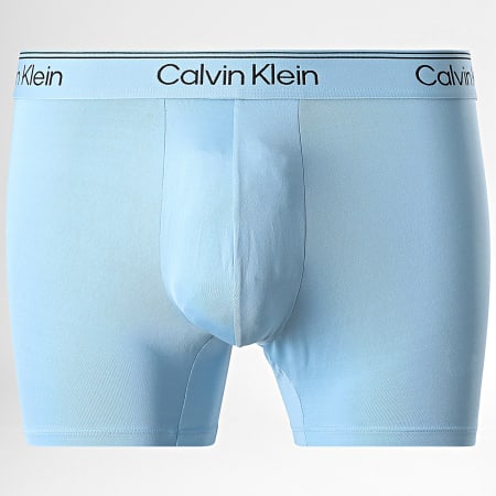 Calvin Klein - Pack de 5 Boxers NB4413 Negro Gris Claro Azul Claro Azul Marino Naranja
