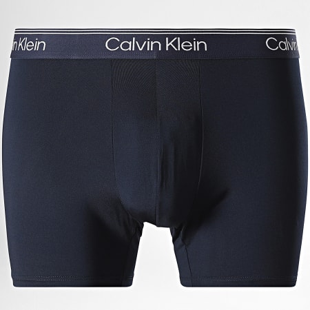 Calvin Klein - Pack de 5 Boxers NB4413 Negro Gris Claro Azul Claro Azul Marino Naranja