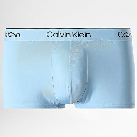 Calvin Klein - Lot De 5 Boxers NB4412 Noir Gris Bleu Clair Bleu Marine Orange