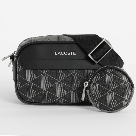 Lacoste - Sacoche The Blend Noir Gris