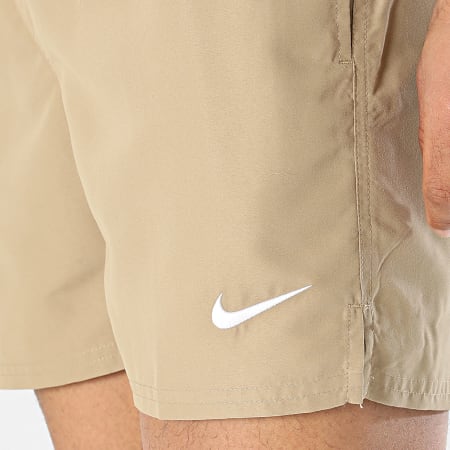 Nike - Pantalón Corto de baño Nesse 560 Beige