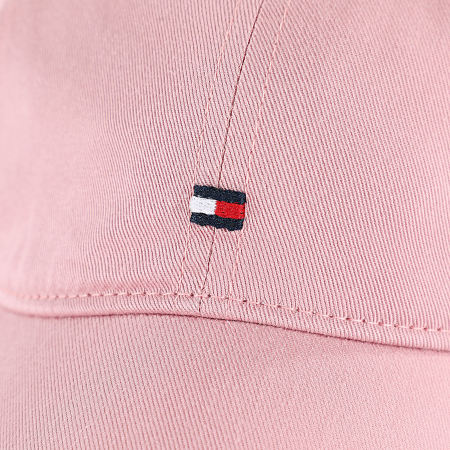 Tommy Hilfiger - Casquette Flag Soft 6 Panel 4099 Rose Clair