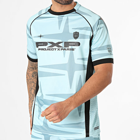 PXP - Ensemble Tee Shirt Et Short Jogging 2610308 2640308 Bleu Vert Turquoise