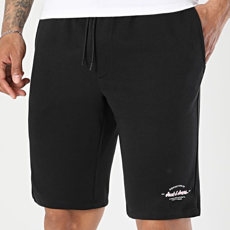 Jack And Jones - Pack de 2 Calções de jogging Gordon Brandon Preto Cinza Claro Mesclado