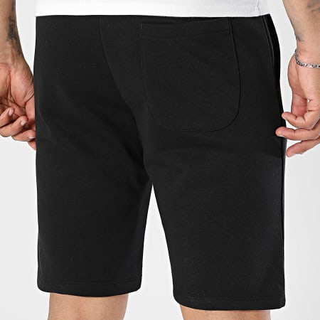 Jack And Jones - Pack de 2 Calções de jogging Gordon Brandon Preto Cinza Claro Mesclado