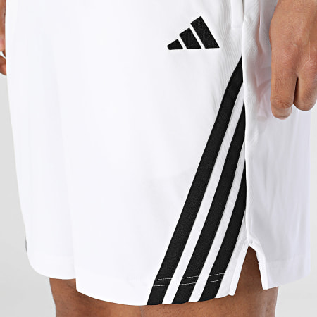 Adidas Sportswear - Short Jogging A Bandes 3 Stripes JN4739 Blanc