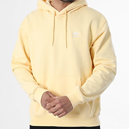 Adidas Originals - Sweat Capuche Essential Loose KE1155 Jaune Clair