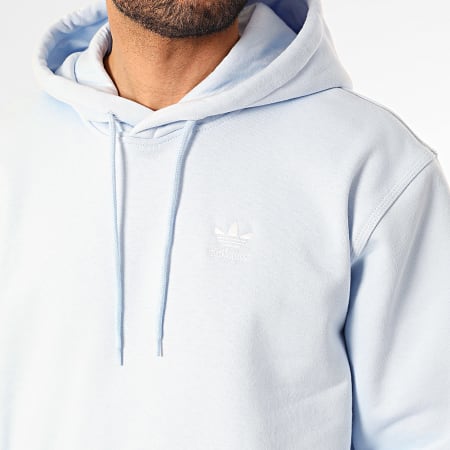 Adidas Originals - Sweat Capuche Essential Loose KE1193 Bleu Clair