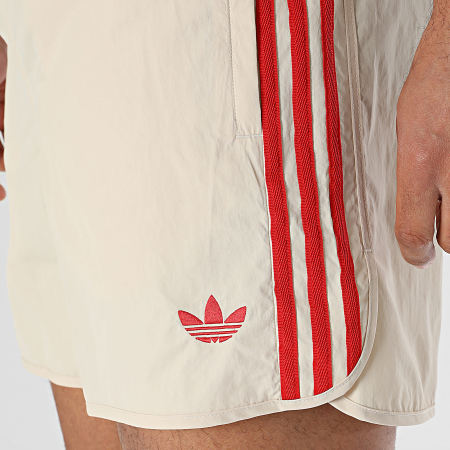 Adidas Originals - Short Jogging A Bandes Sprinter KE1660 Beige