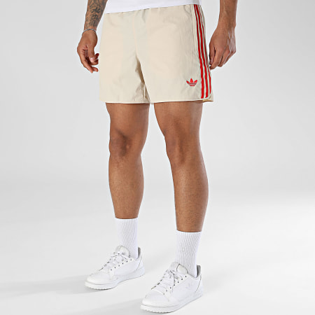 Adidas Originals - Short Jogging A Bandes Sprinter KE1660 Beige