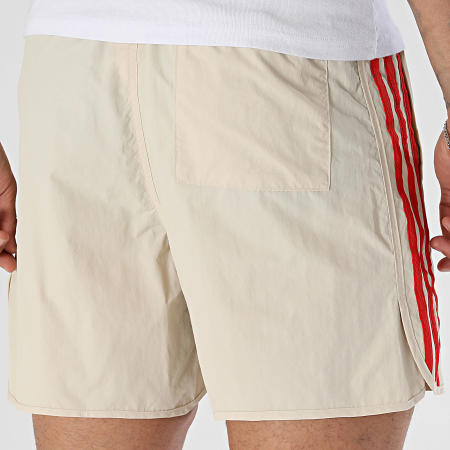 Adidas Originals - Short Jogging A Bandes Sprinter KE1660 Beige