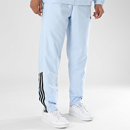 Adidas Originals - Pantalon Jogging Half Stripes KE2165 Bleu Clair