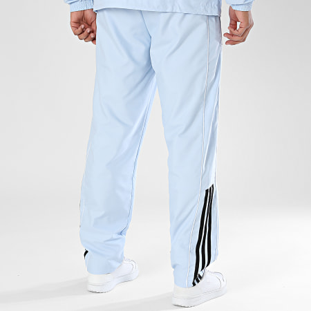 Adidas Originals - Pantalon Jogging Half Stripes KE2165 Bleu Clair