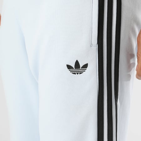 Adidas Originals - Pantalon Jogging A Bandes SST TP KE2410 Bleu Clair