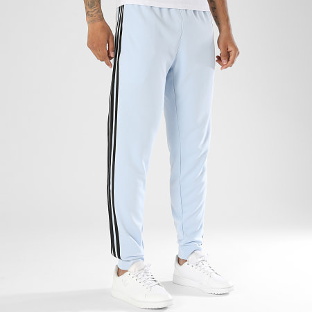 Adidas Originals - Pantalon Jogging A Bandes SST TP KE2410 Bleu Clair