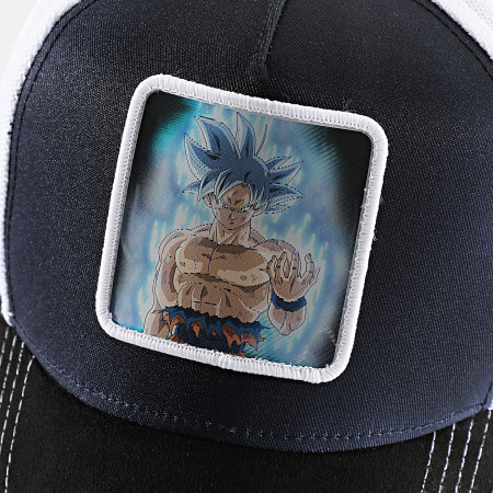 Dragon Ball Z - Gorra Trucker Goku Negro Blanco Azul Denim
