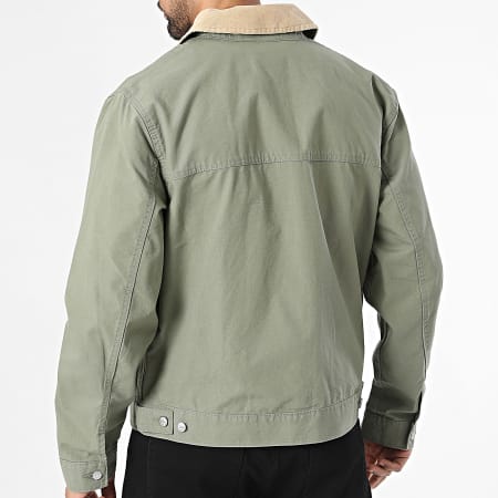 Tommy Jeans - Veste Zippée Regular Fit Cotton Ranch 2743 Vert Kaki