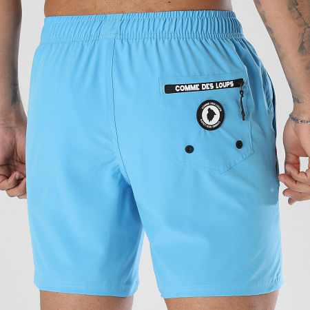 Comme Des Loups - Short De Bain Swim Bleu