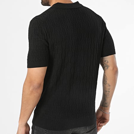 HUGO - Polo Manches Courtes Mailles Shirds 50557364 Noir