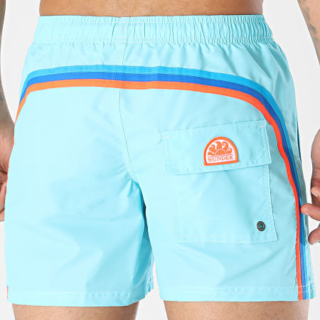 Sundek - Pantalón Corto de baño M504BDTA100 Azul Claro