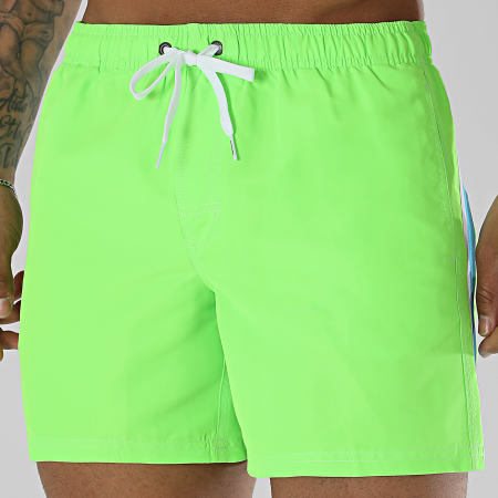 Sundek - Pantalón Corto de baño M504BDTA100 Verde Fluor