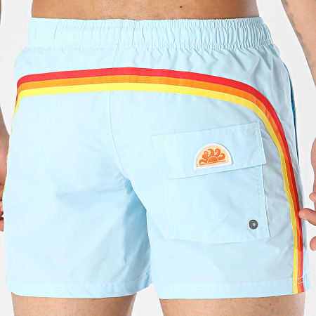 Sundek - Pantalón Corto de baño M504BDTA100 Azul Cielo