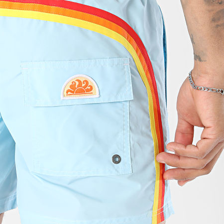 Sundek - Pantalón Corto de baño M504BDTA100 Azul Cielo