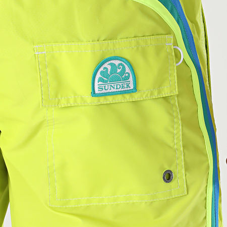 Sundek - Pantalón Corto de baño M504BDTA100 Verde Lima
