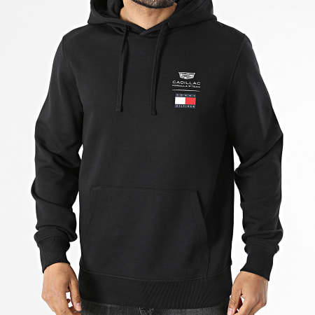 Tommy Hilfiger - Sweat Capuche Cadillac F1 Logo 0079 Noir