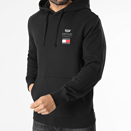 Tommy Hilfiger - Sweat Capuche Cadillac F1 Logo 0079 Noir