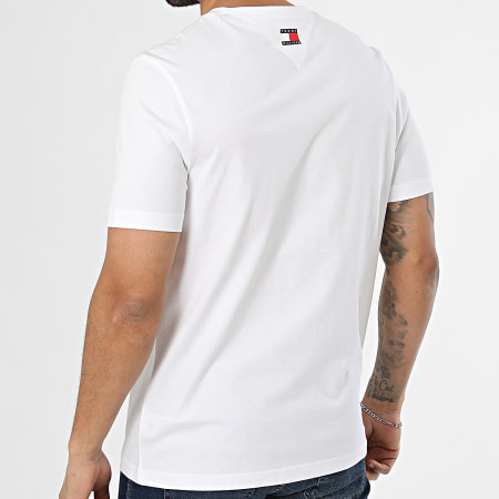 Tommy Hilfiger - Tee Shirt Cadillac F1 Logo 0082 Blanc