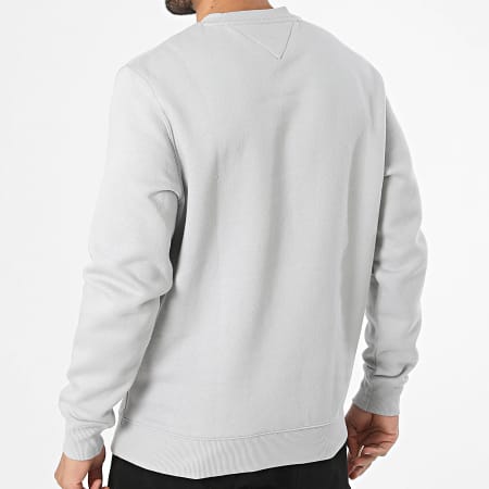 Tommy Jeans - Sweat Crewneck Flag 0741 Gris