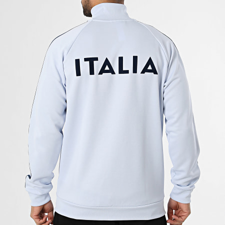 Adidas Originals - Veste Zippée 3 Stripes Italie Originals JY9630 Bleu Clair