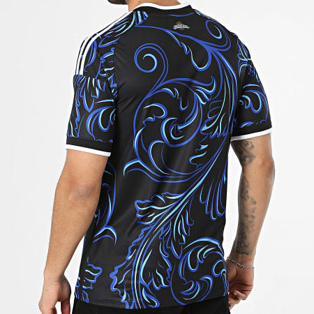 Adidas Originals - Maillot De Foot Officiel Argentine Extérieur 2026 JM8395 Noir Bleu Roi