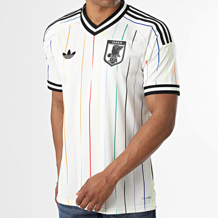 Adidas Originals - Maillot De Foot Officiel Japon Extérieur 2026 JN1872 Beige Clair