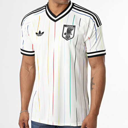 Adidas Originals - Maillot De Foot Officiel Japon Extérieur 2026 JN1872 Beige Clair