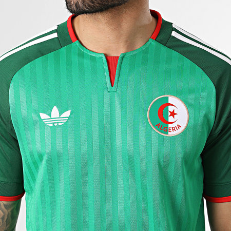 Adidas Originals - Camisola de Futebol com Riscas FAF Algeria 26 Away ...