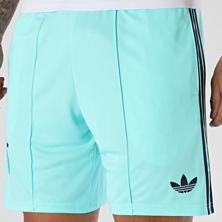 Adidas Originals - Short Jogging 3 Stripes Allemagne Orignals JN2075 Turquoise